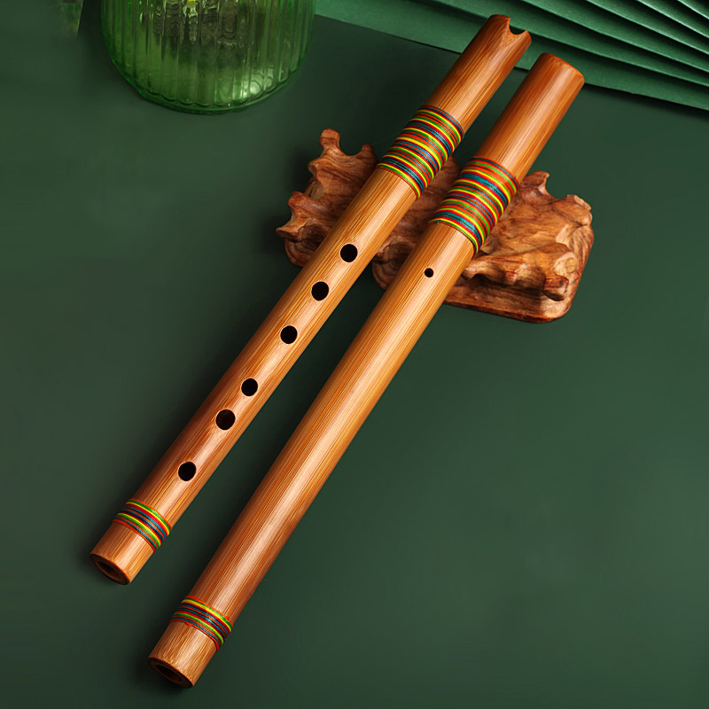 Shakuhachi Bamboo Flute - Professional Quena Flute G/C/A Key Vertical