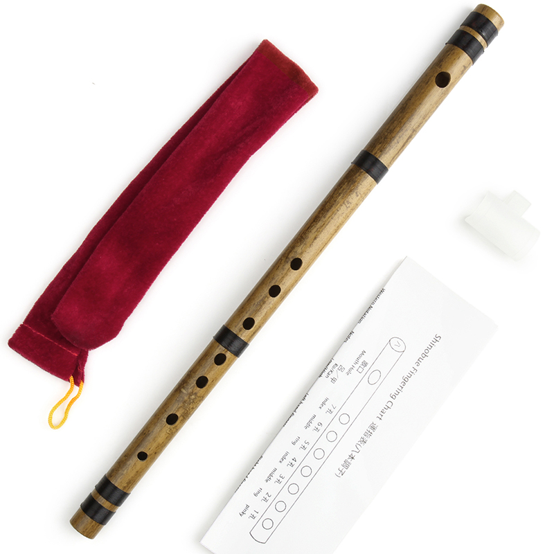 Shakuhachi Bamboo Flute - 8 Hon Japanese Shinobue Flute With