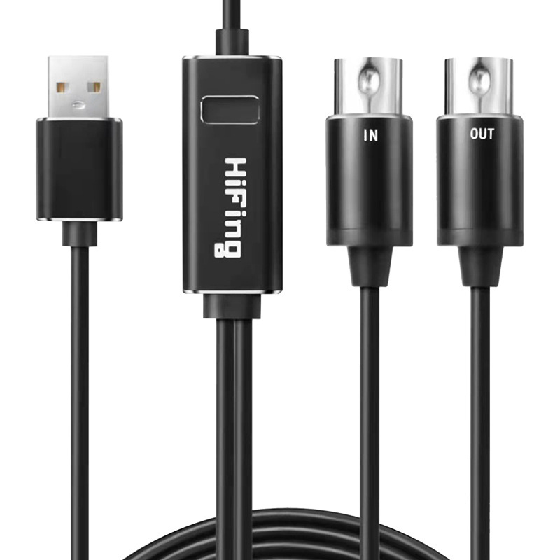 5-Pin MIDI to USB-C Cable Conv - Musical Instrument Digital Interface recension och pris