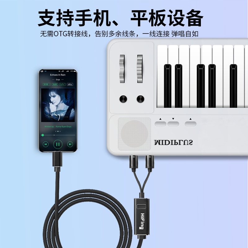 5-Pin MIDI to USB-C Cable Conv - Musical Instrument Digital Interface recension och pris