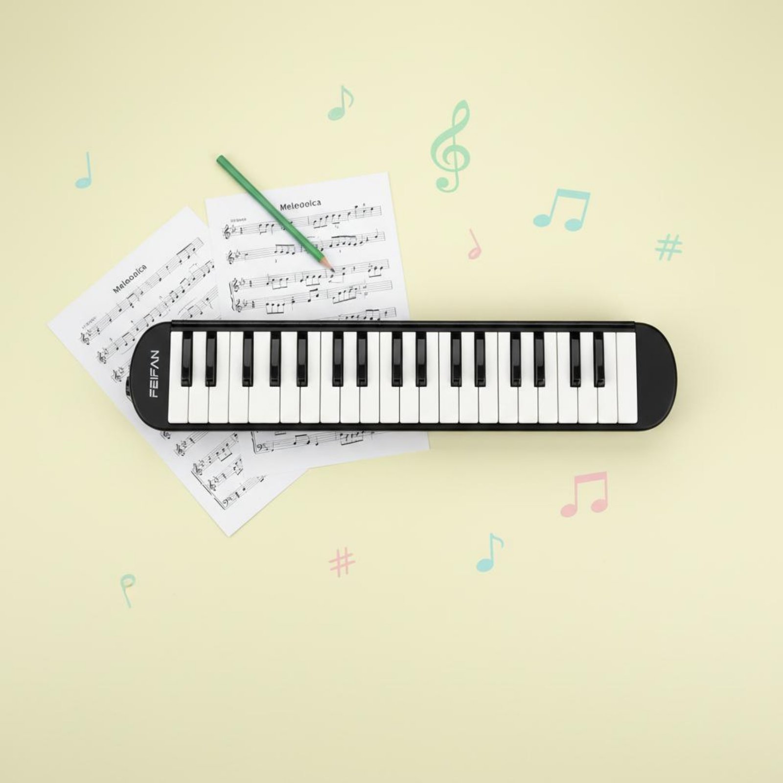 37 Key Melodica Includes Mouth - Melodica Keyboard Wind recension och pris