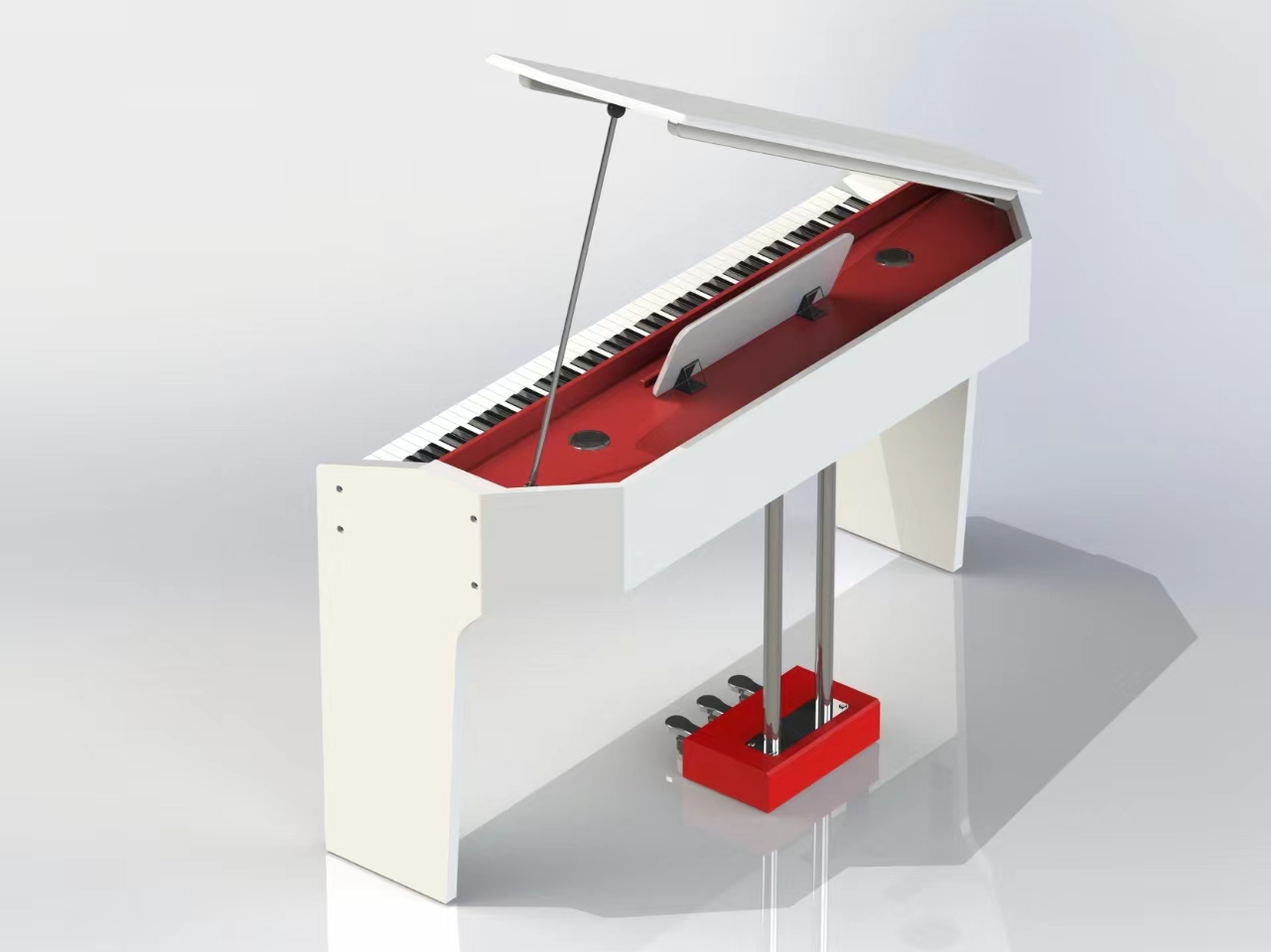 88 Keys Hammer Action Grand Di - Musical Instrument Digital Interface recension och pris