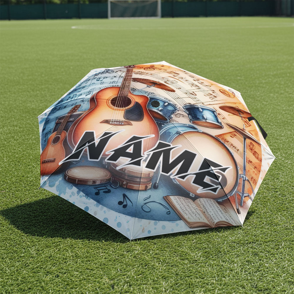 Custom Name umbrella,Musical I - Musical Instrument With Names recension och pris
