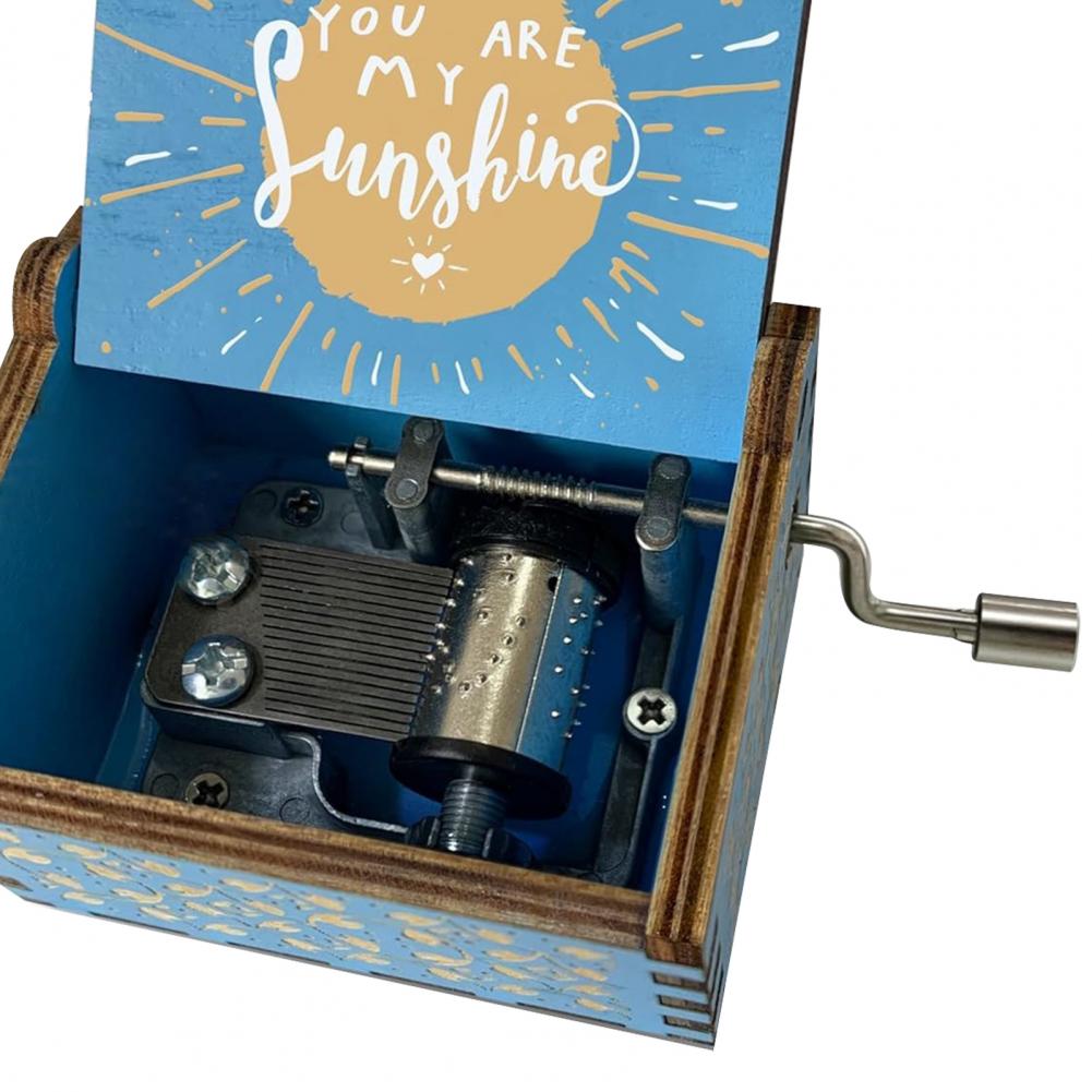 6.4* 5.2cm Mini Music Box Rota - Musical Instrument Cajon recension och pris