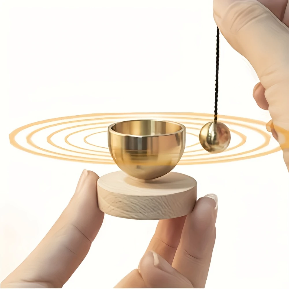 1Pc Mini Song Bowl Set Meditat - Musical Instrument Ringtone recension och pris
