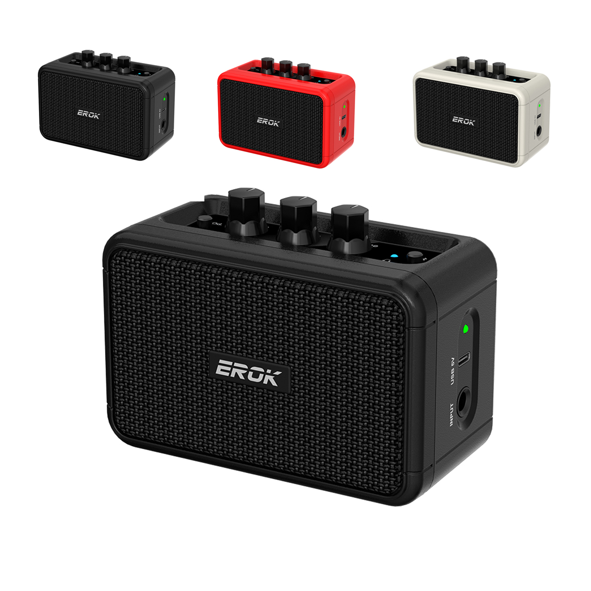 Portable EROK Mini 5W Guitar A - Musical Instrument Amplifier recension och pris