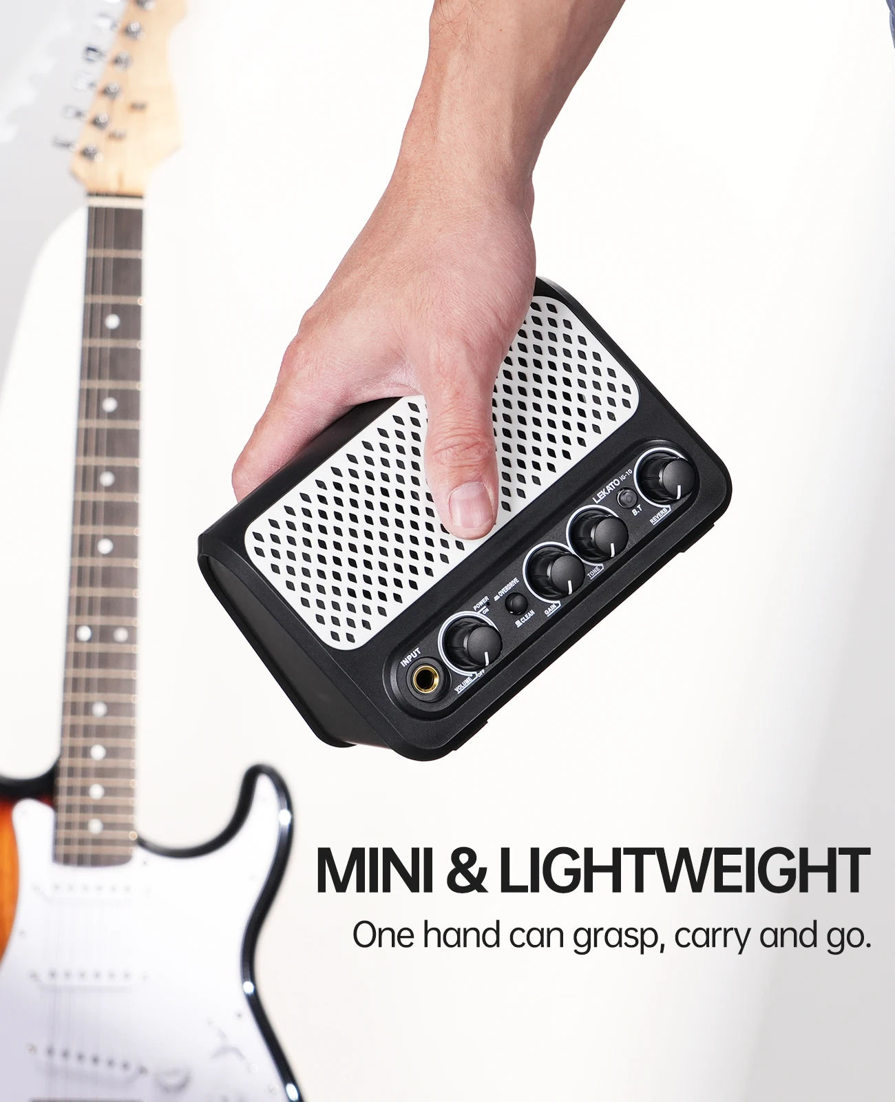 LEKATO 10W Mini Electric Guita - Musical Instrument Amplifier recension och pris
