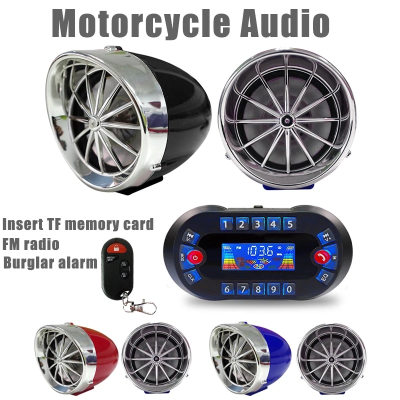 MT730 Motorcycle Bluetooth Spe - Musical Instrument Amplifier recension och pris