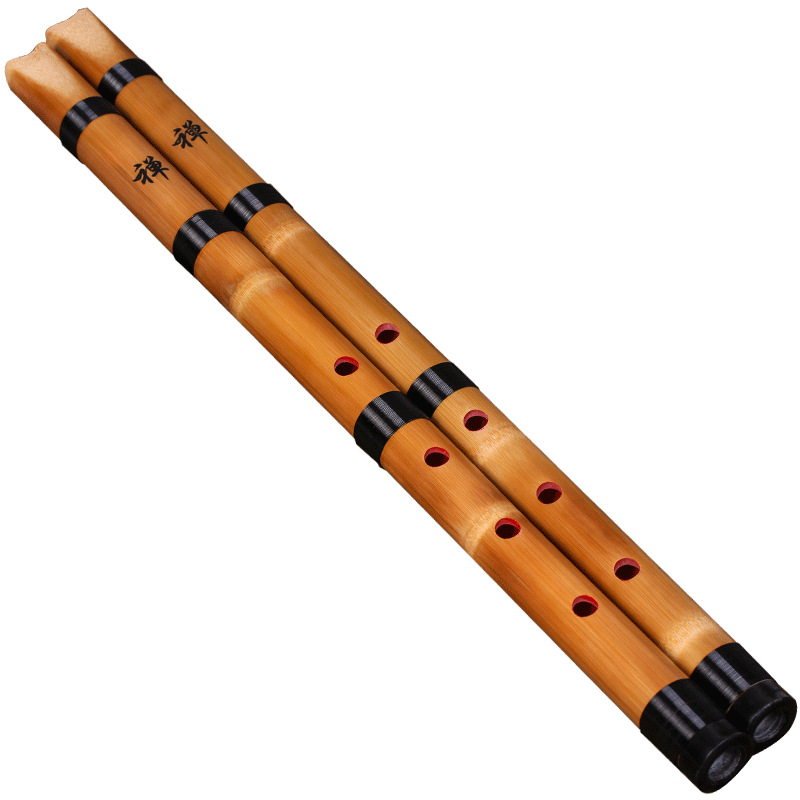 White Bamboo Shakuhachi 5-Hole - Shakuhachi Bamboo Flute recension och pris