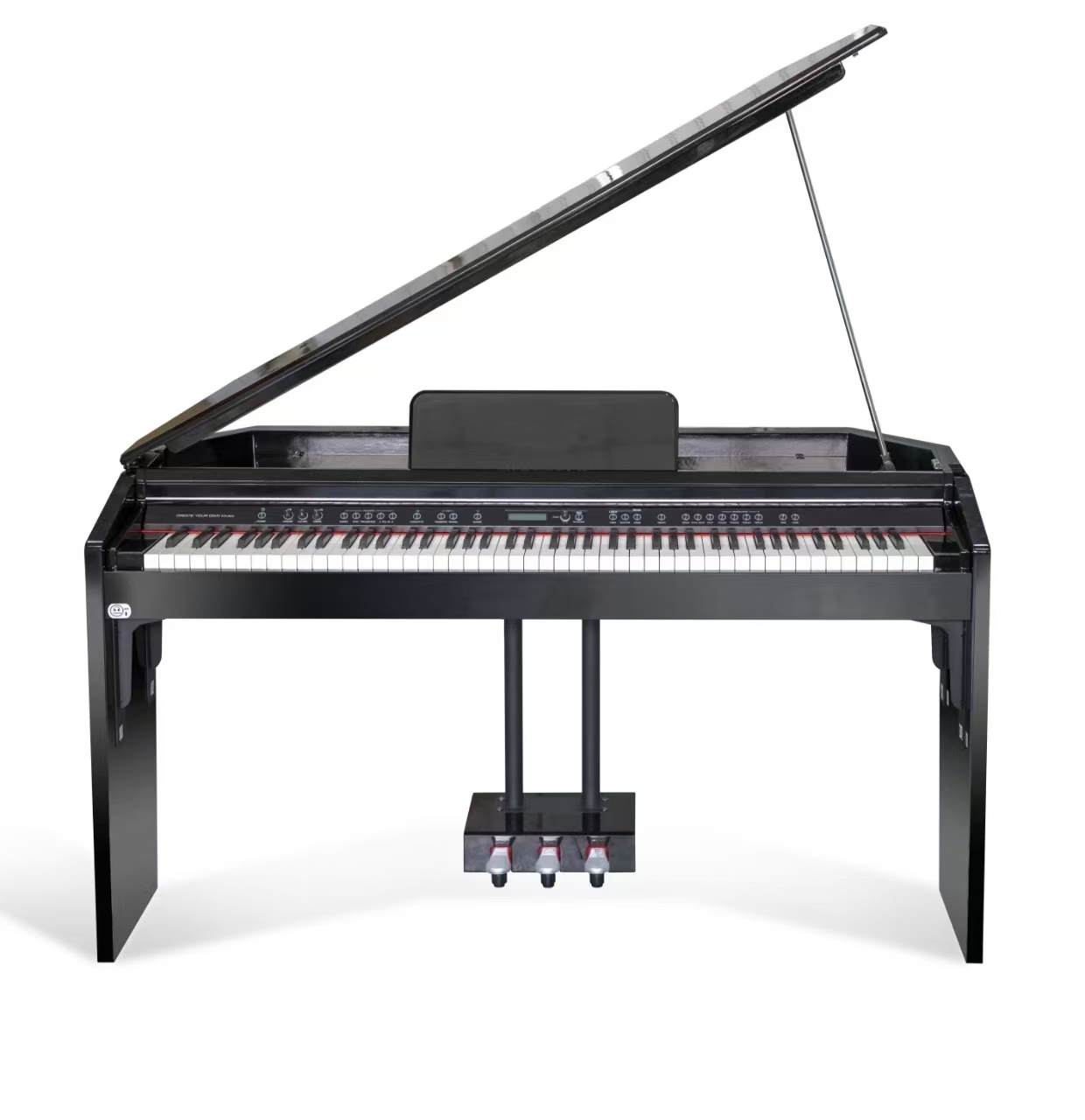 88 Keys Hammer Action Grand Di - Musical Instrument Digital Interface recension och pris
