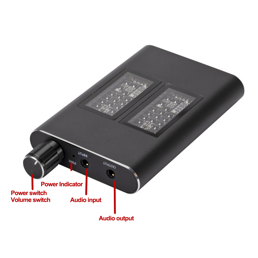 Rechargeable HiFi Headphone Am - Musical Instrument Amplifier recension och pris