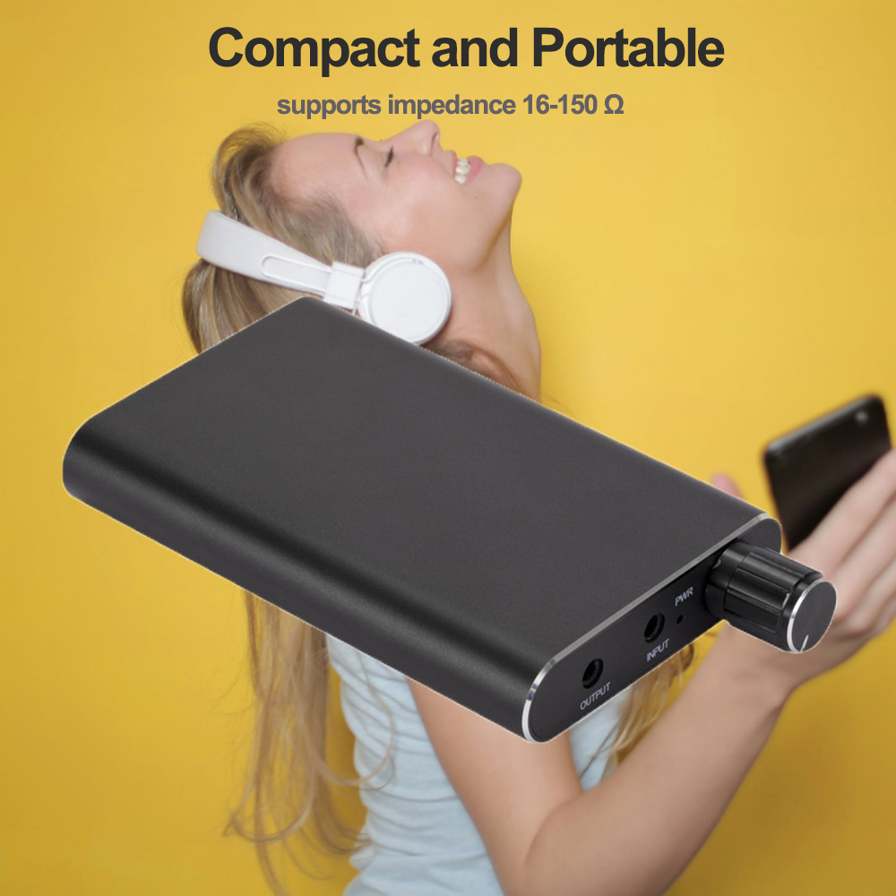 Rechargeable HiFi Headphone Am - Musical Instrument Amplifier recension och pris