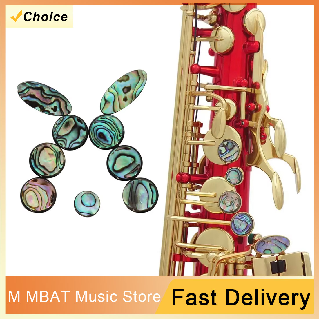 M MBAT  Abalone Shell Saxophon - Musical Instrument Oboe recension och pris