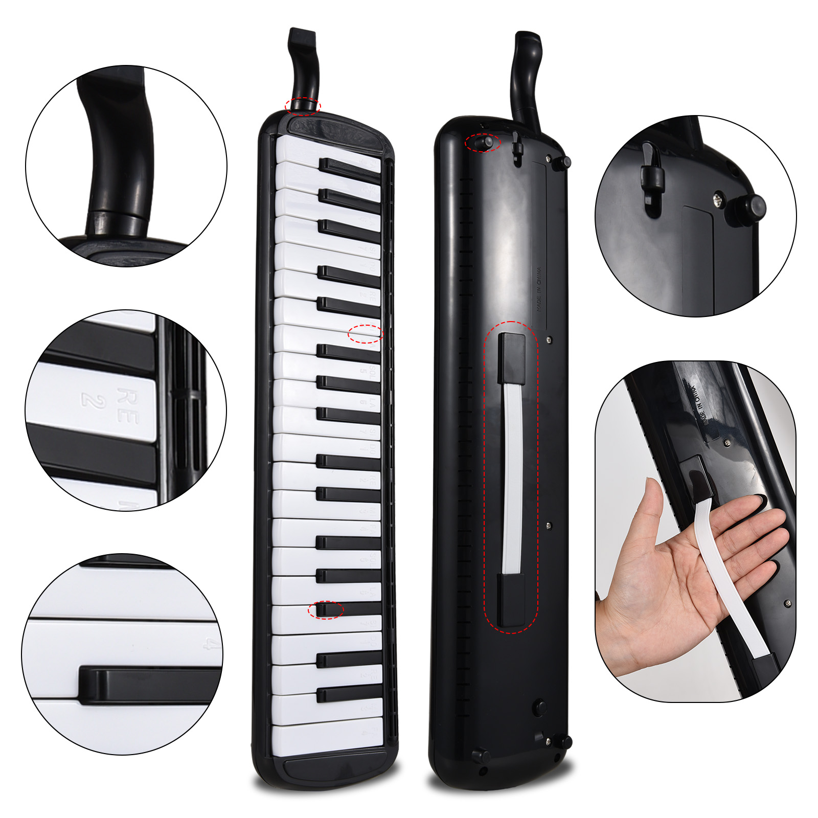 37 Keys Melodica Instrument Me - Melodica Keyboard Wind recension och pris