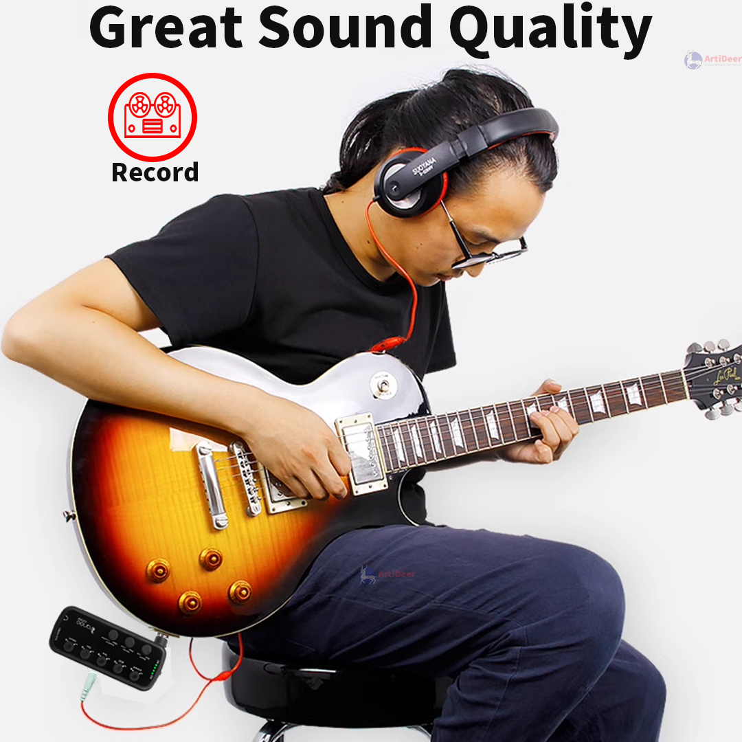Electric Guitar Pedals Headpho - Musical Instrument Amplifier recension och pris