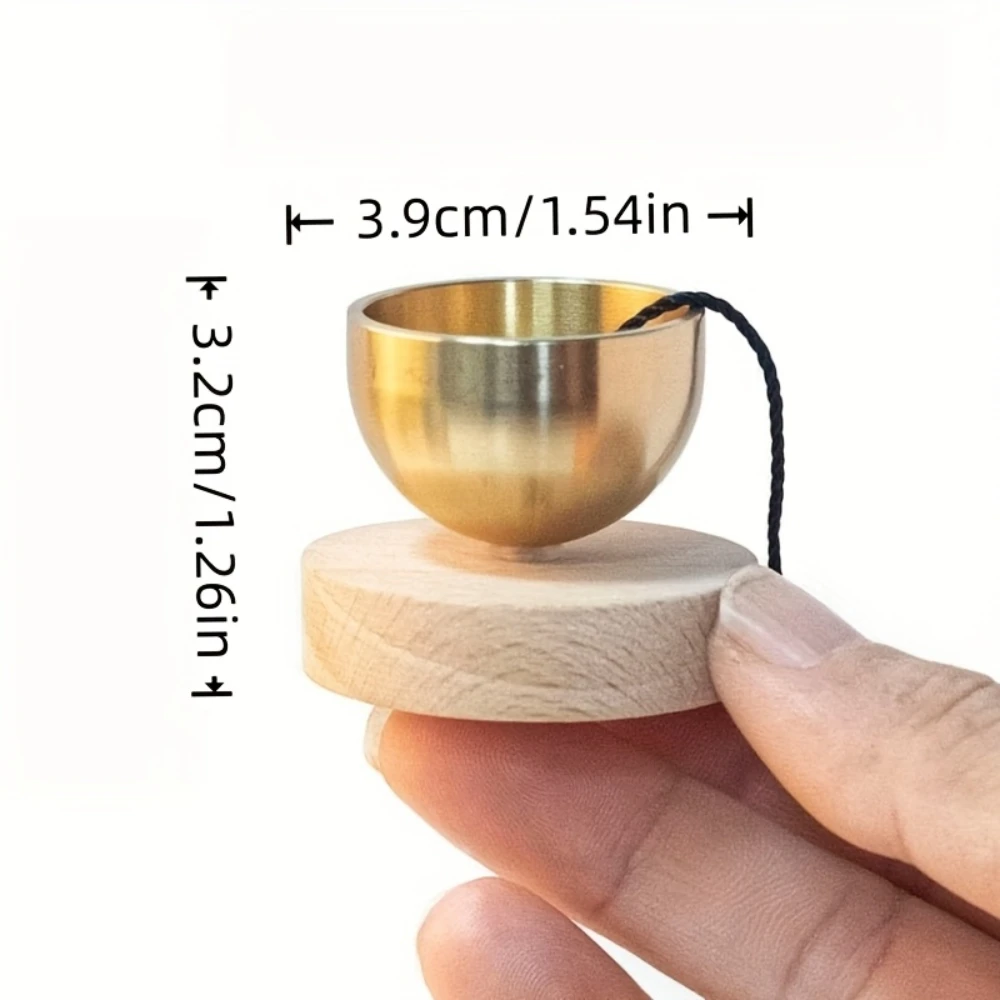1PC Mini Song Bowl Set for Med - Musical Instrument Ringtone recension och pris