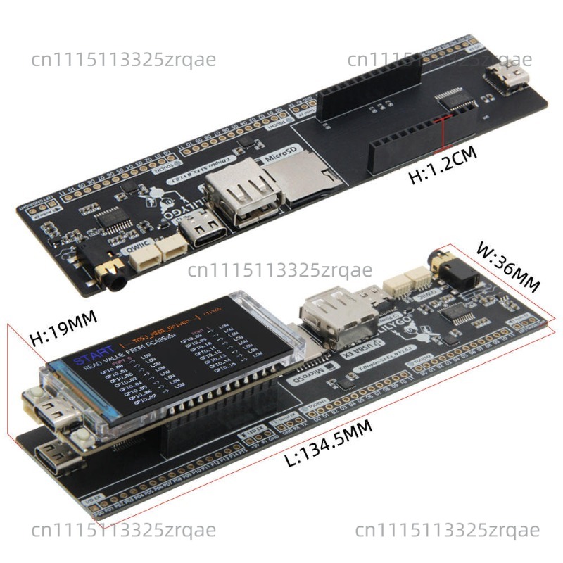T-Display-S3 MIDI Shield Devel - Musical Instrument Digital Interface recension och pris