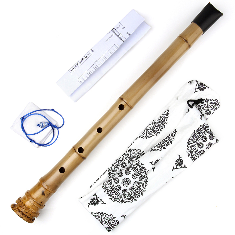 Vertical Bamboo Flute with Sha - Shakuhachi Bamboo Flute recension och pris