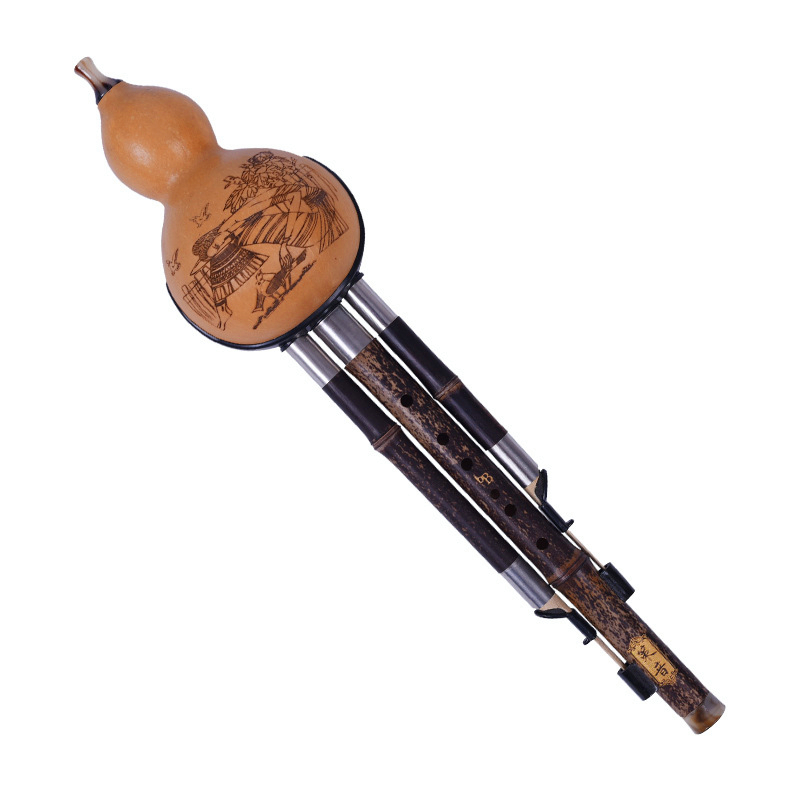 Bamboo Flute Hulusi ThreeTone  - Shakuhachi Bamboo Flute recension och pris