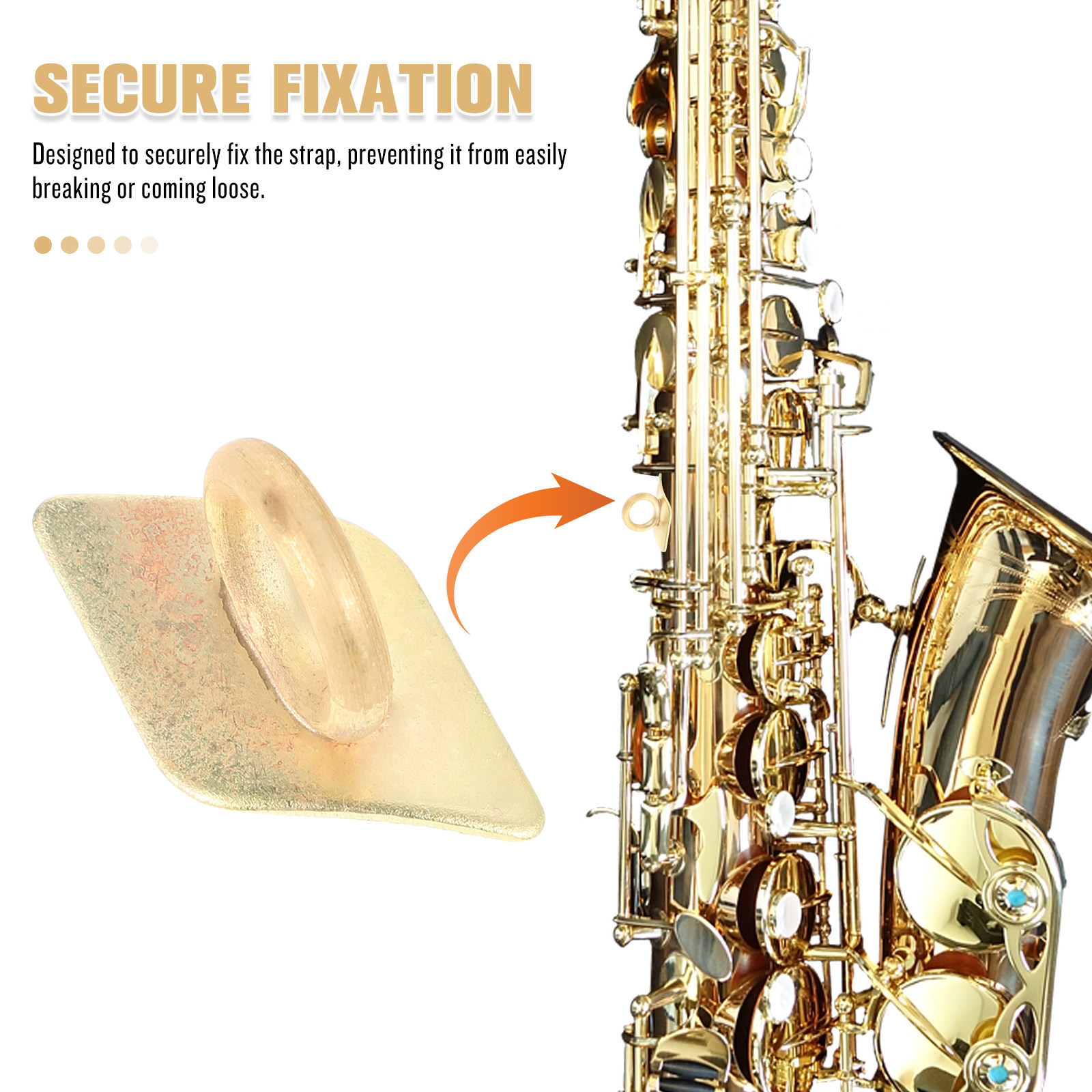 Saxophone Sling Buckle Copper  - Musical Instrument Oboe recension och pris