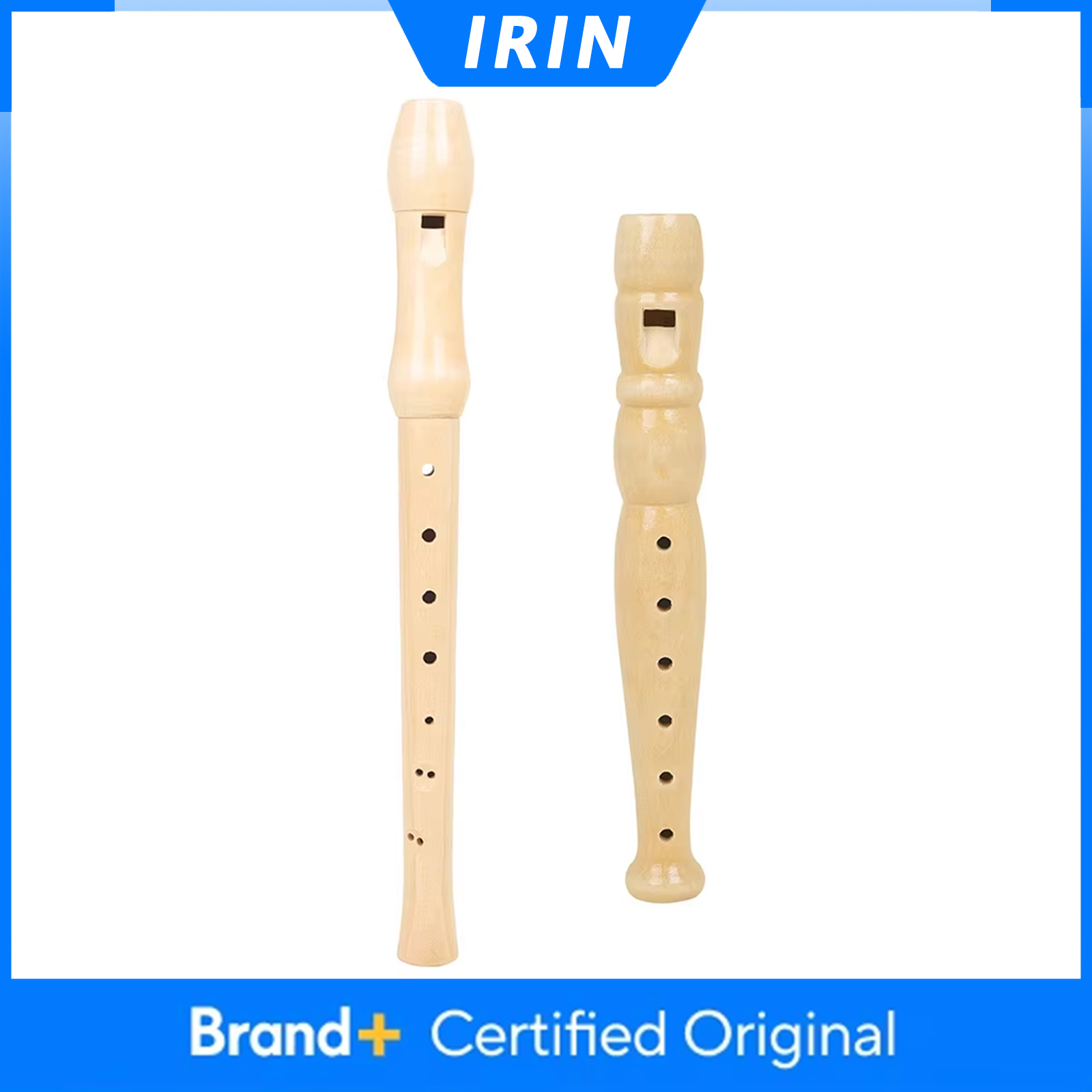 IRIN 6/8 Hole Recorder Wood Co - Musical Instrument Games recension och pris